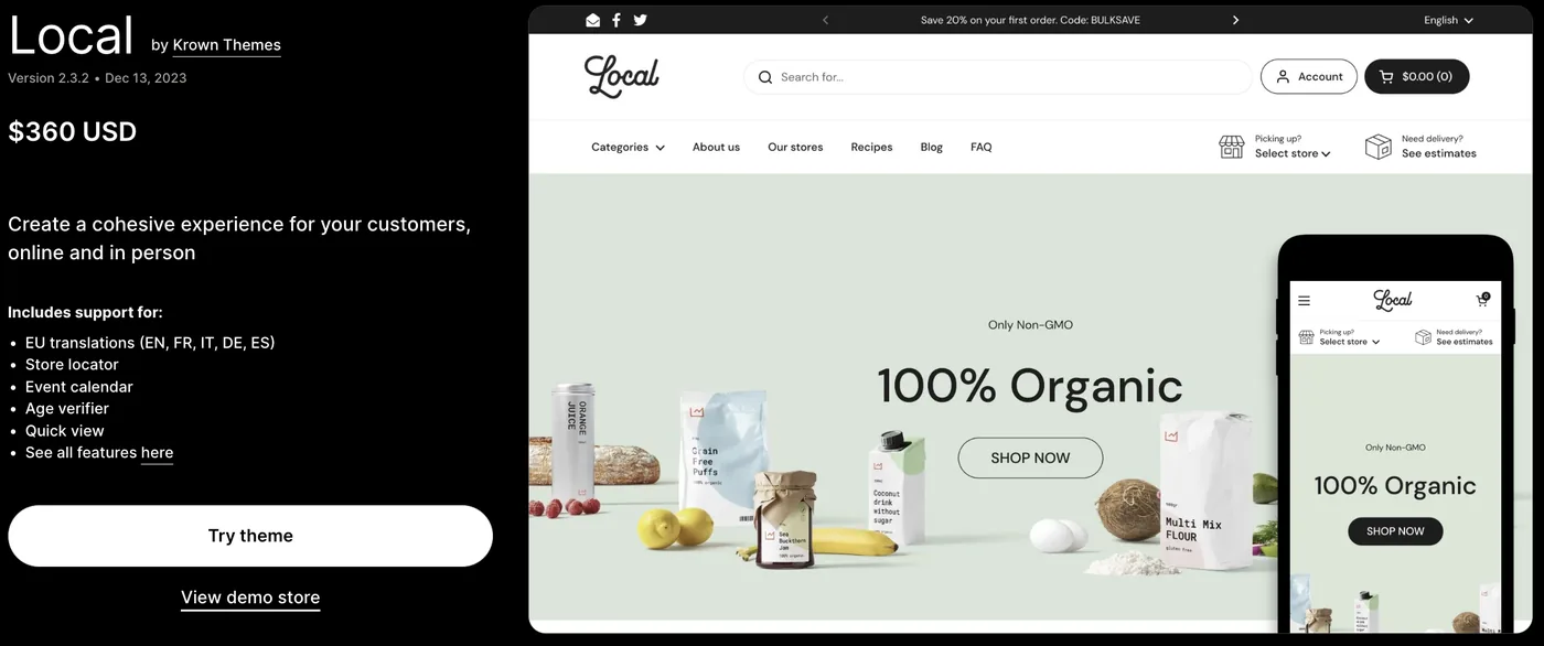 Local Theme