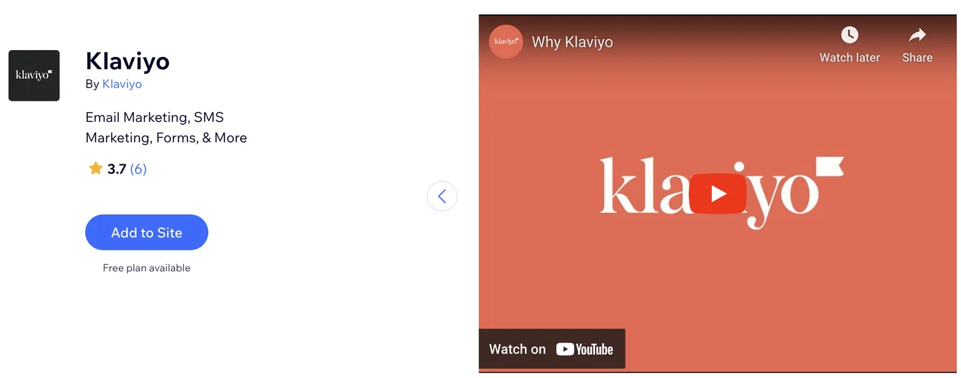 Klaviyo Email Marketing