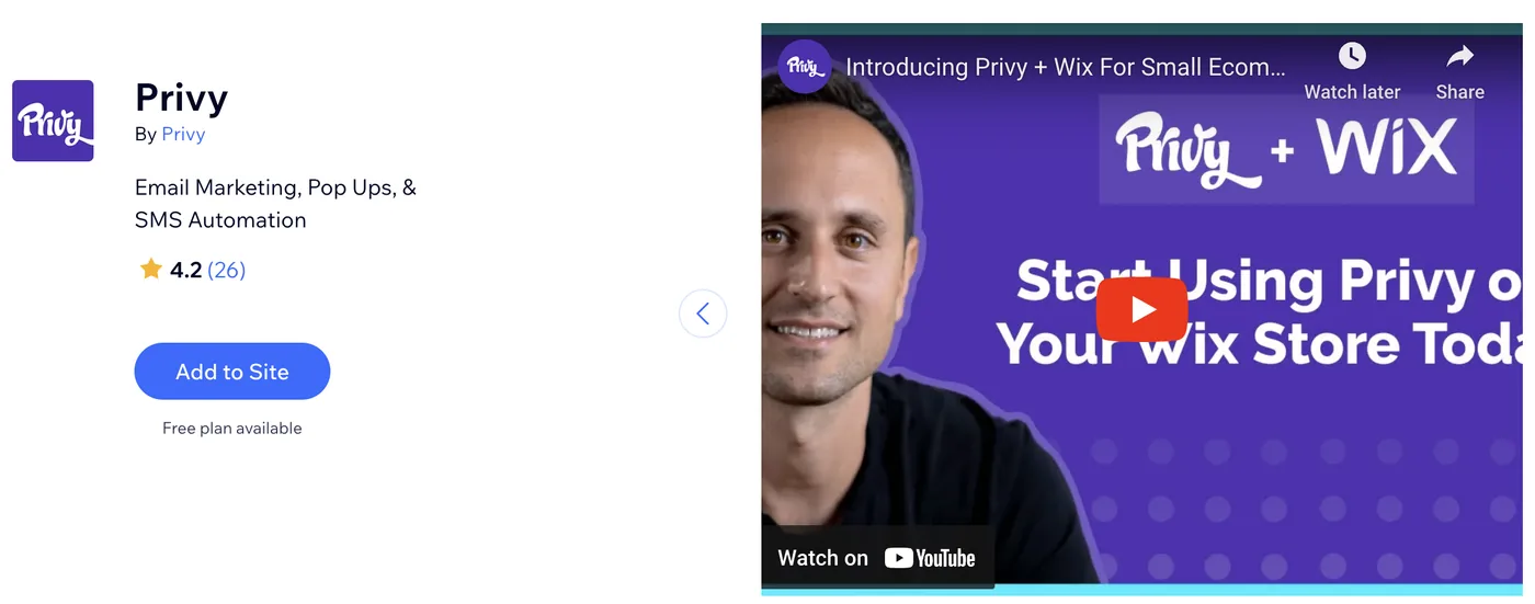Privy Email Marketing