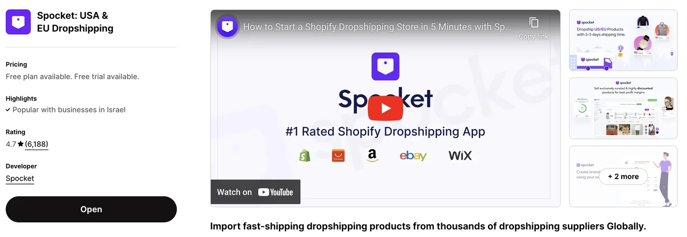 2. Spocket