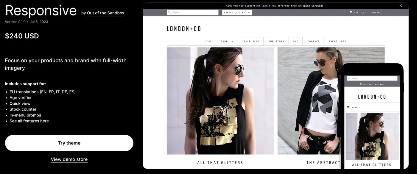 Responsive Theme