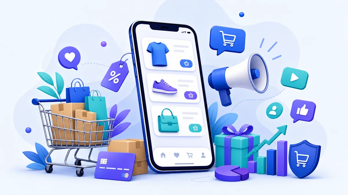 Mobile and digital marketing for ecommerce